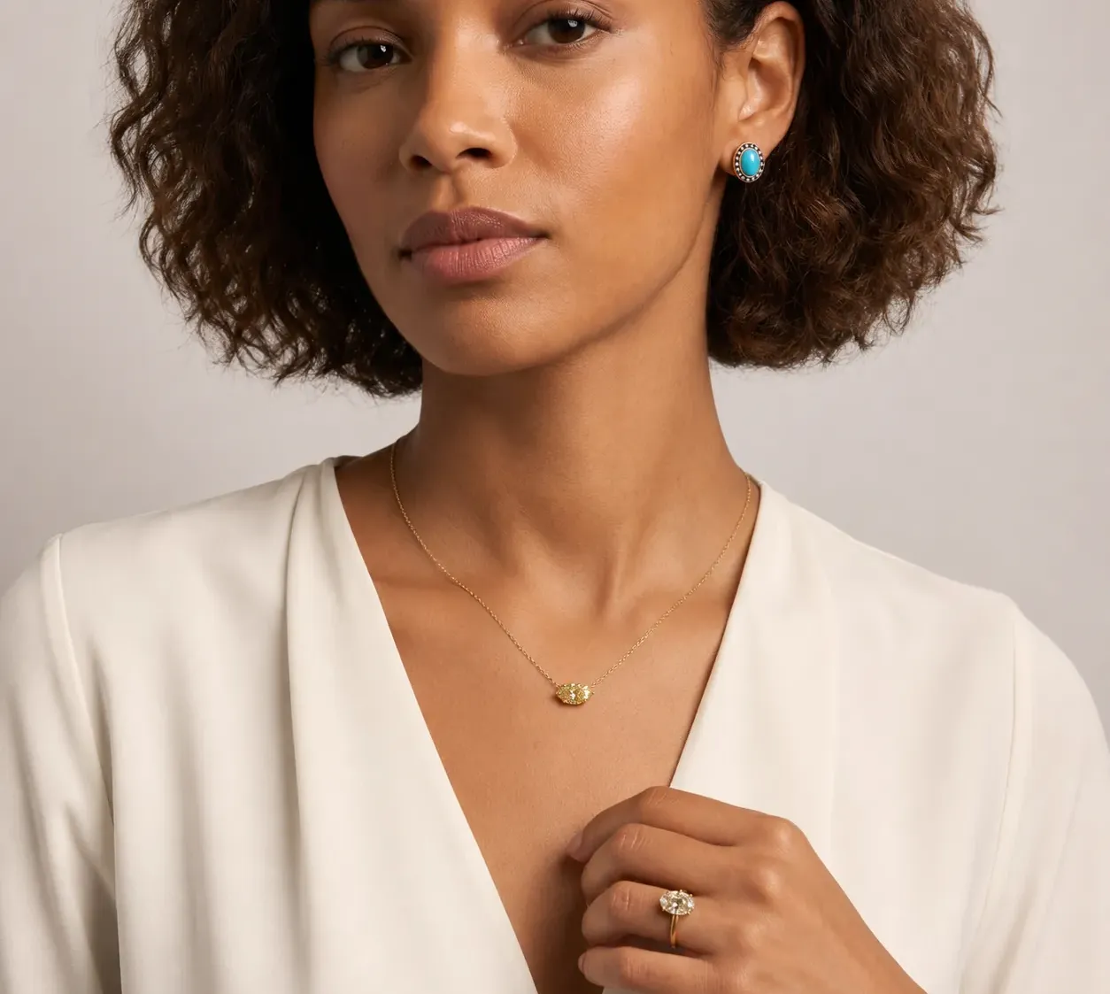 Pearl necklace composition