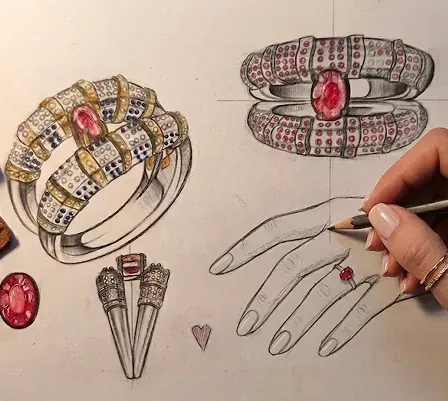 Bespoke ring detail