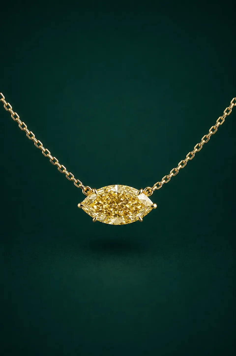 Spinel Bird Pendant — front view